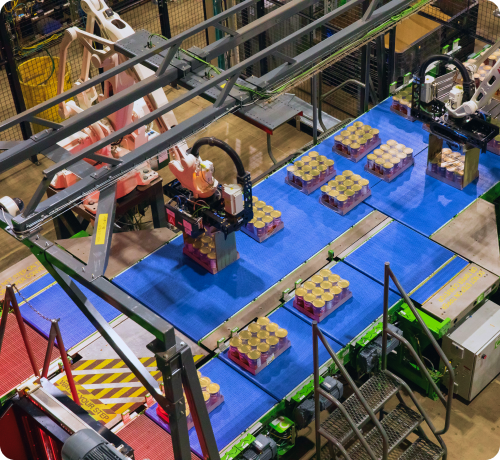 exol supply chain factory assembly line